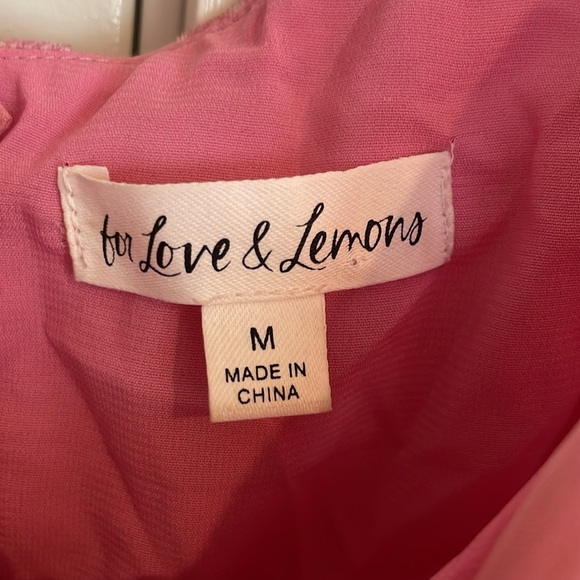 For Love and Lemons Lusk cropped burnout velvet puff sleeve top - Picture 5 of 14